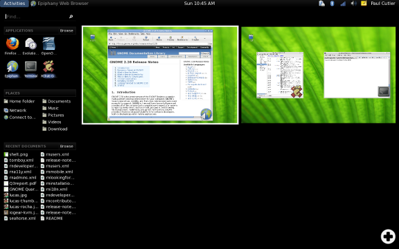 GNOME 2.28 Linux Operating system